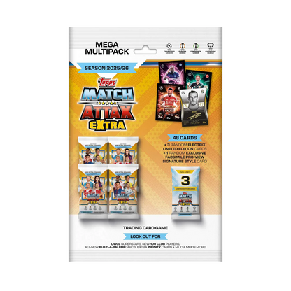 Topps - Match Attax Extra 2025/26 - Mega Multipack
