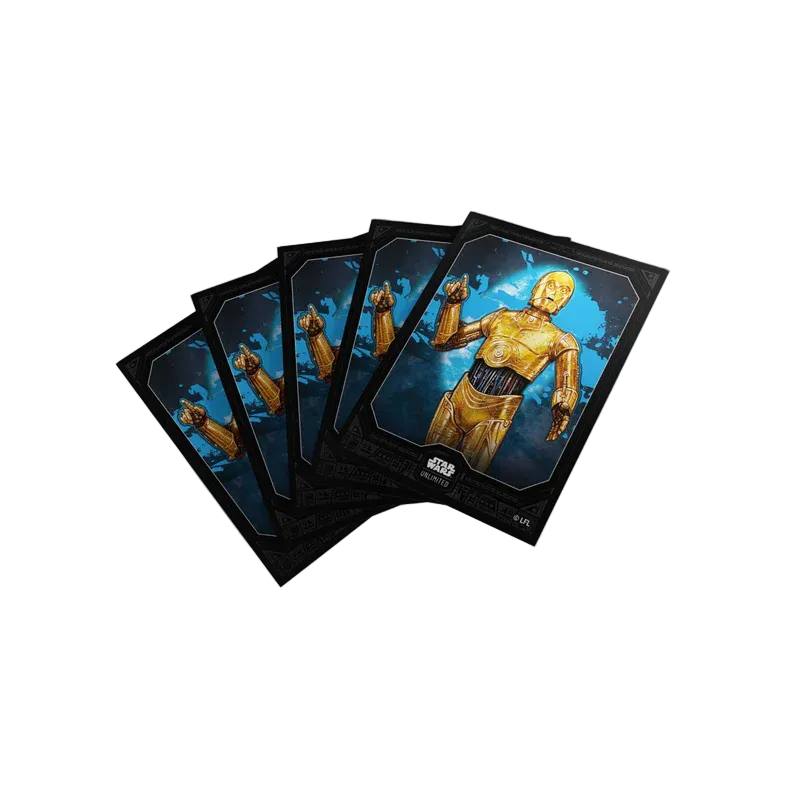 Gamegenic - Star Wars: Unlimited - Premium Art Sleeves - C-3PO