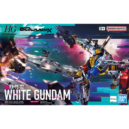 Bandai - Gunpla - HG 1/144 - Mobile Suit Gundam GQuuuuuuX - RX-78-02 White Gundam