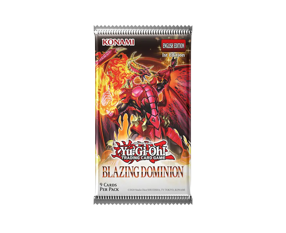 Yu-Gi-Oh! - Blazing Dominion - Booster Pack