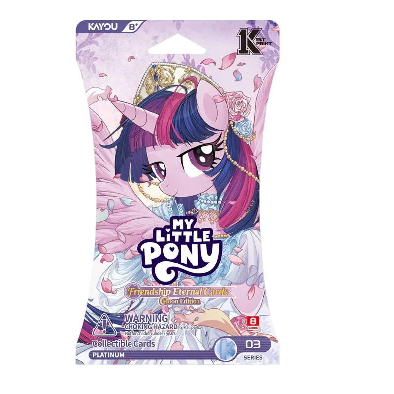 Kayou - My Little Pony - Friendship Eternal Cards Series 03 (Moon Edition) - Sleeved Booster Box (24x Packs)