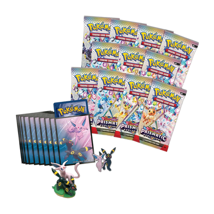 Pokemon TCG - Scarlet &amp; Violet - Prismatic Evolutions - Premium Figure Collection Box