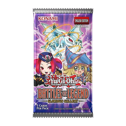 Yu-Gi-Oh! - Battles of Legend: Glorious Gallery - Display Case (12x Booster Boxes) (1st Edition)