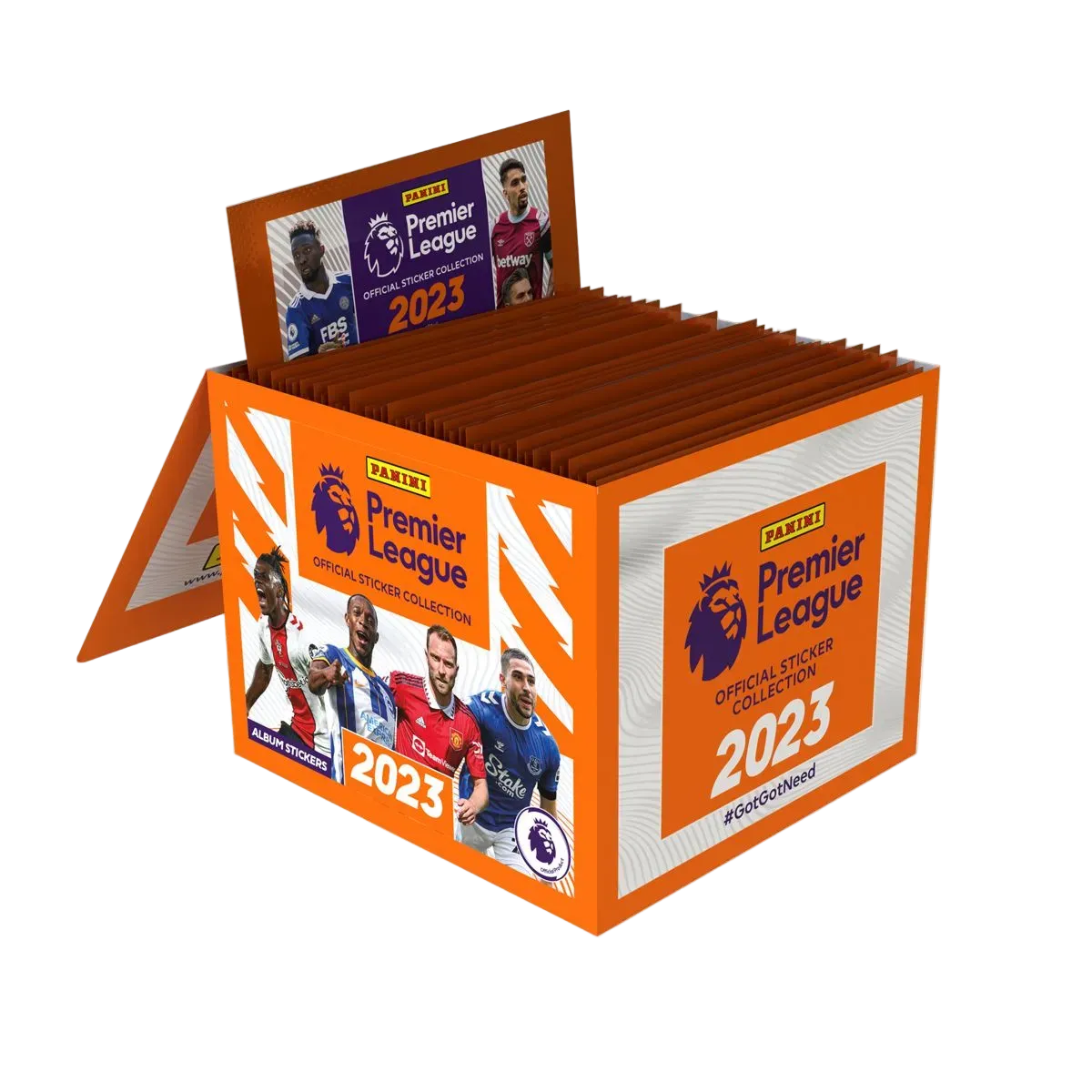 Panini - Premier League Official Sticker Collection 2023 - Booster Box (50x Packs)