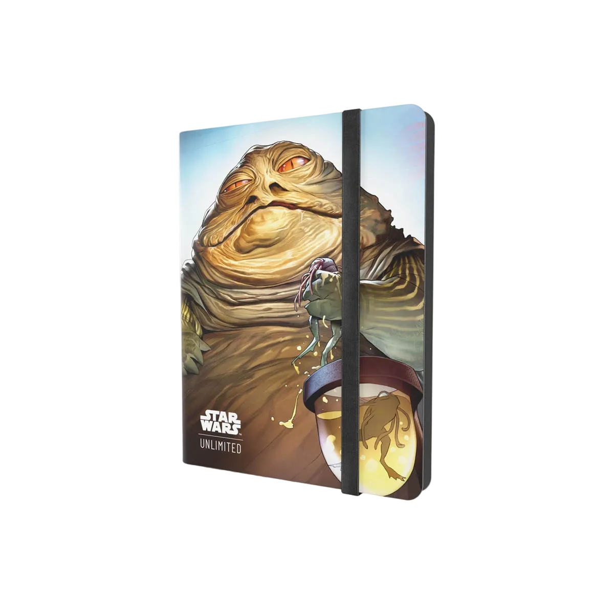 Gamegenic - Star Wars: Unlimited - 18-Pocket Album - Leia Organa &amp; Jabba The Hutt
