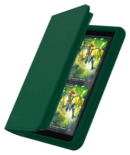 Ultimate Guard - Zipfolio 160 XenoSkin - 8-Pocket Portfolio - Green