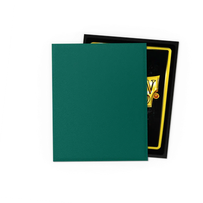 Dragon Shield - Dual Matte Sleeves - Japanese Size - 60pk - Metallic Power Green Limited Edition