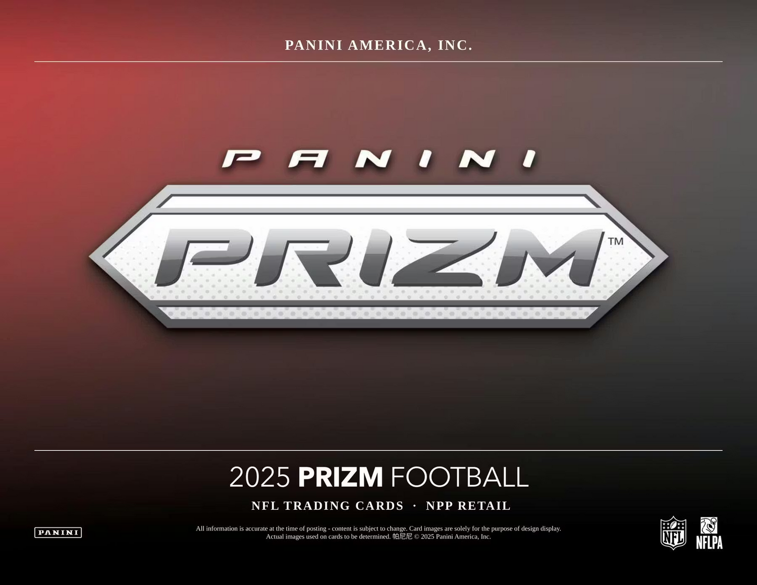 Panini - 2025 Prizm American Football (NFL) - Mega Box