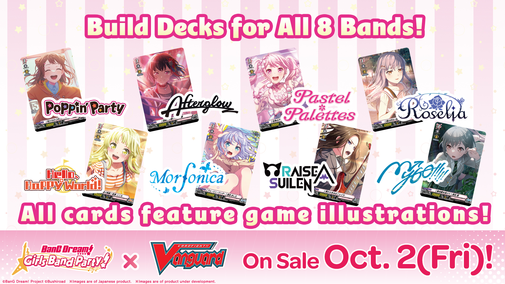 Cardfight!! Vanguard - Title Booster Premium 01 - BanG Dream! Girls Band Party! - Booster Box (10x Packs)