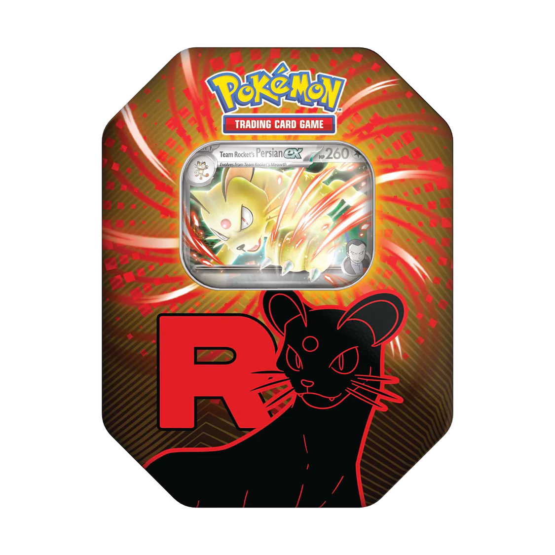 Pokemon TCG - Evolving Powers Collection Box &amp; Team Rocket Tin (Persian) - Bundle