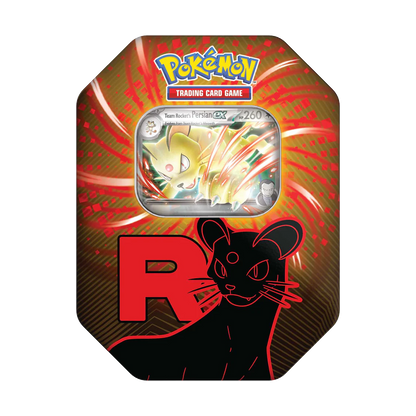 Pokemon TCG - Evolving Powers Collection Box &amp; Team Rocket Tin (Persian) - Bundle