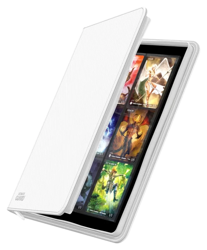 Ultimate Guard - Zipfolio 360 XenoSkin - 18-Pocket Portfolio - White