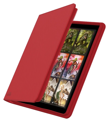 Ultimate Guard - Zipfolio 480 XenoSkin - 24-Pocket Portfolio - Red