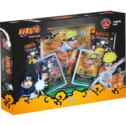 Naruto Mythos TCG - Set 01 - Konoha Shido - Starter Pack - Naruto &amp; Sasuke (1st Edition)