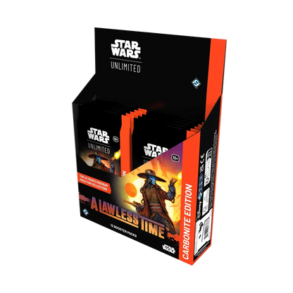 Star Wars: Unlimited - A Lawless Time - Carbonite Display Case (4x Carbonite Booster Boxes)