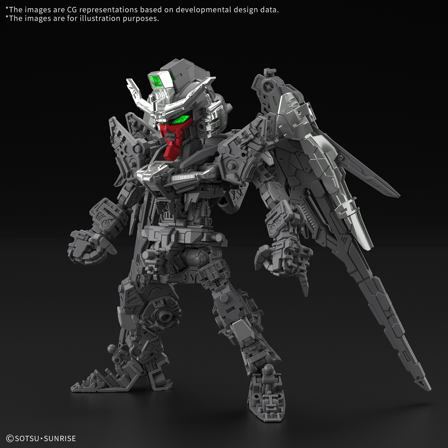 Bandai - Gunpla - MGSD - Mobile Suit Gundam SEED Destiny - Destiny Gundam