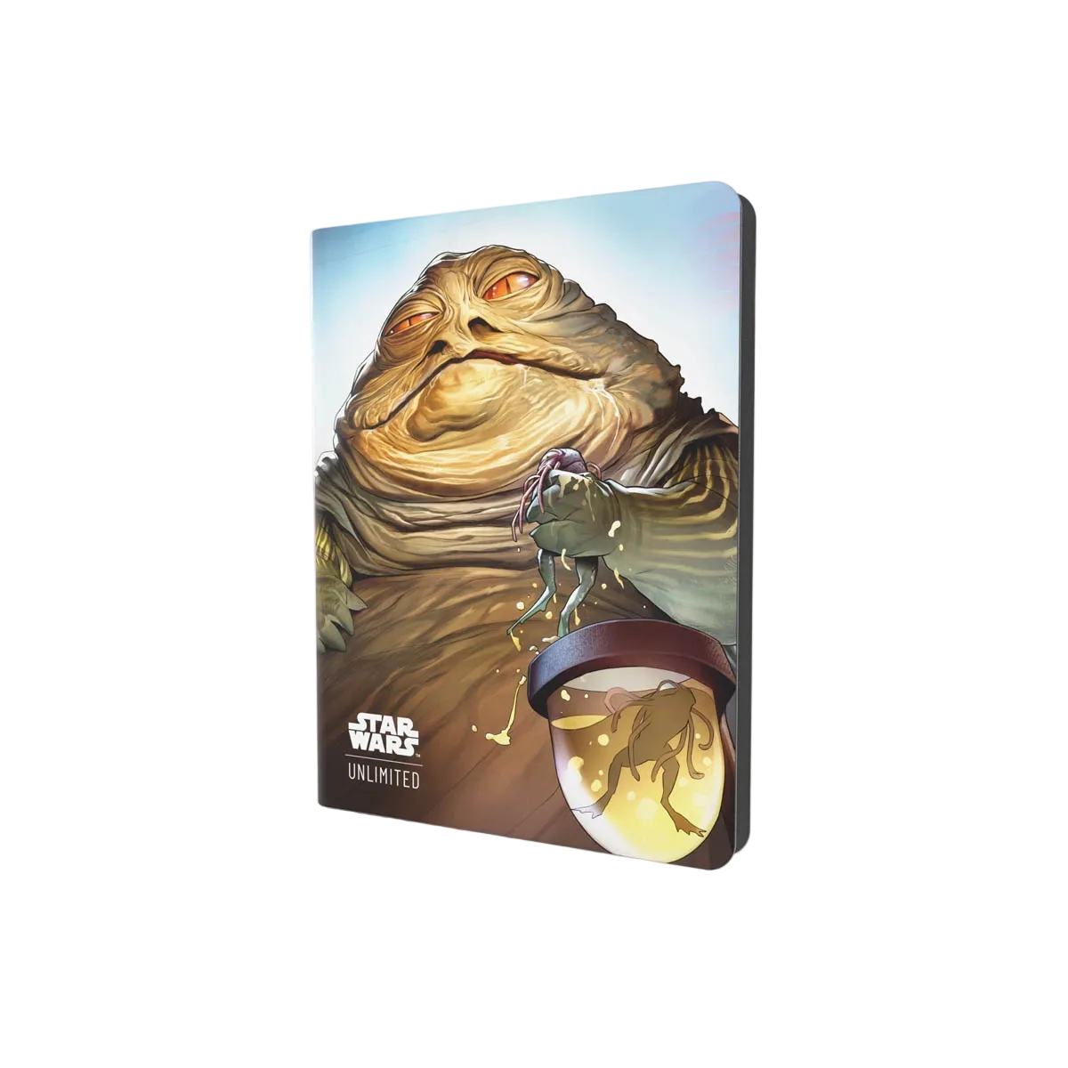 Gamegenic - Star Wars: Unlimited - 18-Pocket Album - Leia Organa &amp; Jabba The Hutt