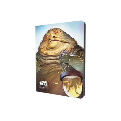 Gamegenic - Star Wars: Unlimited - 18-Pocket Album - Leia Organa &amp; Jabba The Hutt