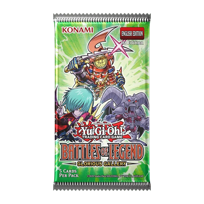 Yu-Gi-Oh! - Battles of Legend: Glorious Gallery - Booster Box (24x Packs) (1st Edition)