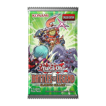 Yu-Gi-Oh! - Battles of Legend: Glorious Gallery - Display Case (12x Booster Boxes) (1st Edition)