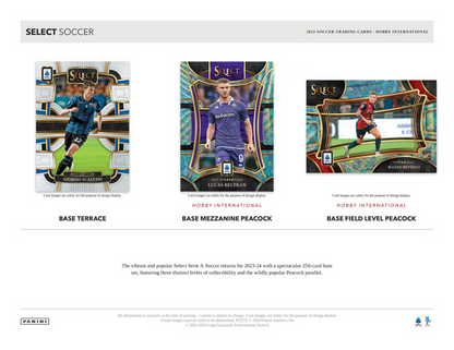 Panini - 2023/24 Select Serie A Football (Soccer) - International Hobby Box