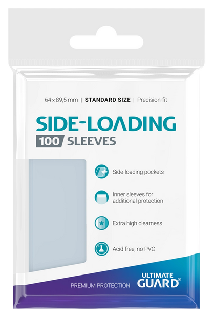 Ultimate Guard - Precise-Fit Sleeves - Standard Size - Side-Loading - 100pk