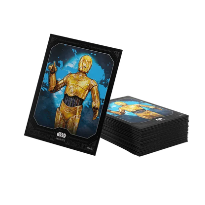 Gamegenic - Star Wars: Unlimited - Premium Art Sleeves - C-3PO
