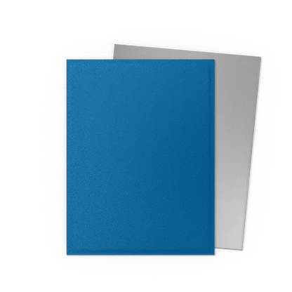 Dragon Shield - Dual Matte Sleeves - Standard Size - 100pk - Cobalt &amp; Silver Special Edition