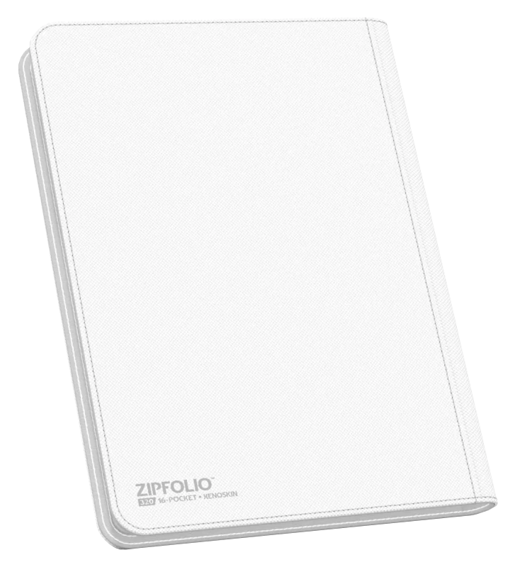 Ultimate Guard - Zipfolio 320 XenoSkin - 16-Pocket Portfolio - White