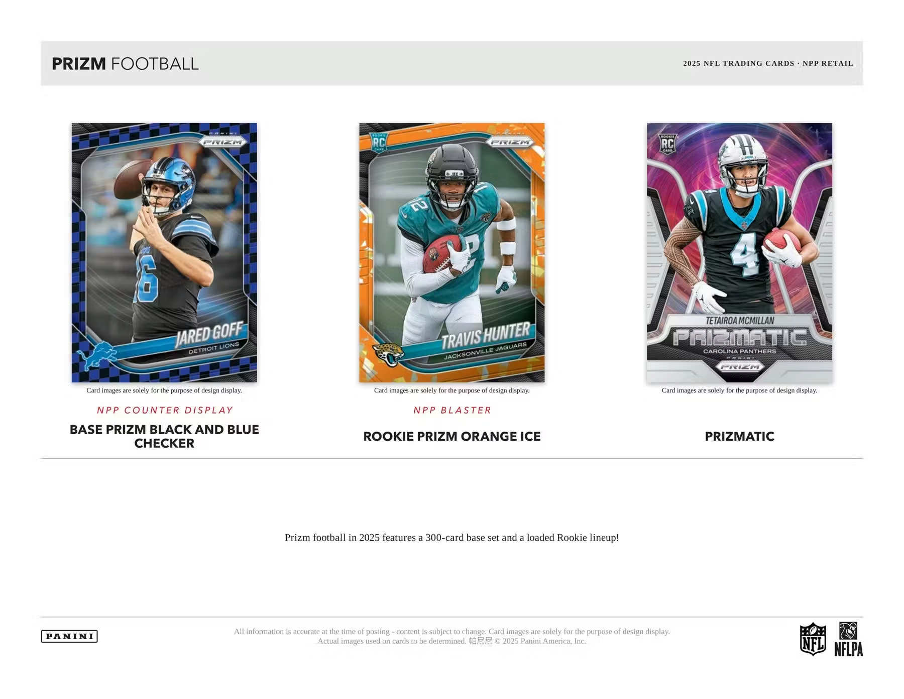 Panini - 2025 Prizm American Football (NFL) - Mega Box