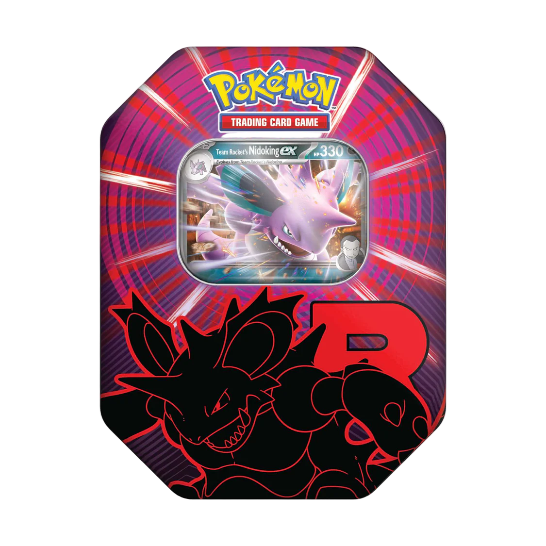 Pokemon TCG - Evolving Powers Collection Box &amp; Team Rocket Tin (Nidoking) - Bundle