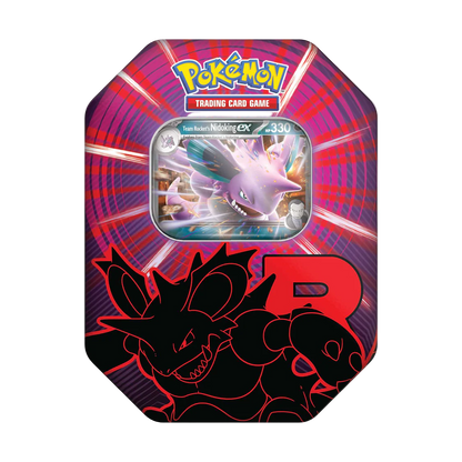 Pokemon TCG - Evolving Powers Collection Box &amp; Team Rocket Tin (Nidoking) - Bundle