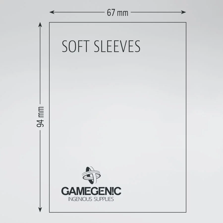 Gamegenic - Standard Soft Sleeves (100pk)