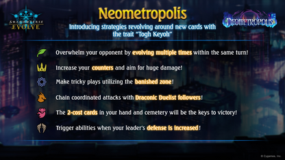 Shadowverse: Evolve - Set 18 - Neometropolis - Booster Box (12x Packs)