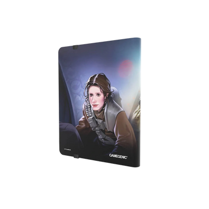Gamegenic - Star Wars: Unlimited - 18-Pocket Album - Leia Organa &amp; Jabba The Hutt