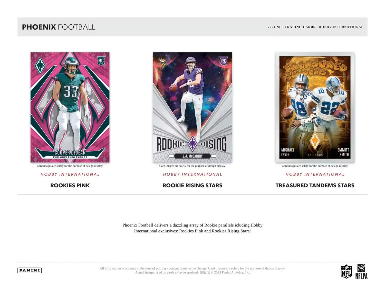 Panini - 2024 Phoenix American Football (NFL) - International Mega Box