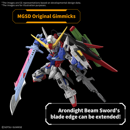 Bandai - Gunpla - MGSD - Mobile Suit Gundam SEED Destiny - Destiny Gundam