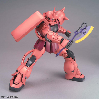 Bandai - Gunpla - MG 1/100 - Mobile Suit Gundam - MS-06S Char&