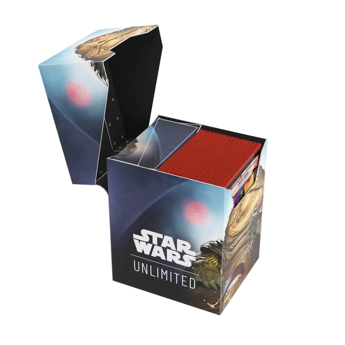 Gamegenic - Star Wars: Unlimited - Soft Crate - Leia Organa &amp; Jabba The Hutt