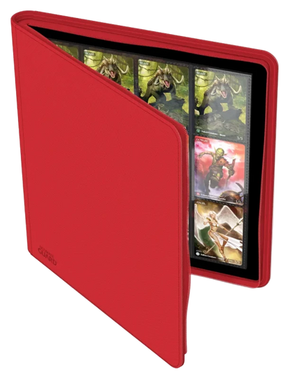 Ultimate Guard - Zipfolio 480 XenoSkin - 24-Pocket Portfolio - Red