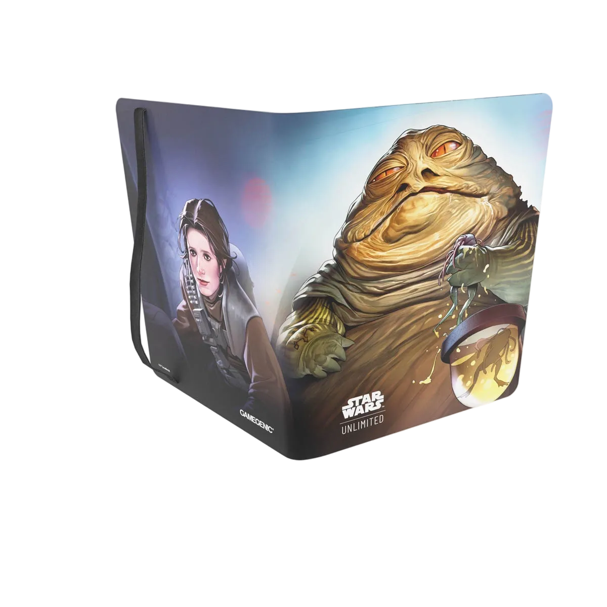 Gamegenic - Star Wars: Unlimited - 18-Pocket Album - Leia Organa &amp; Jabba The Hutt