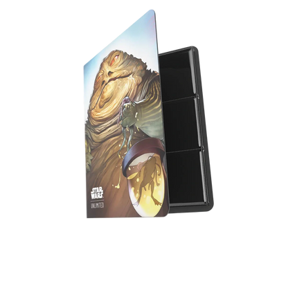 Gamegenic - Star Wars: Unlimited - 18-Pocket Album - Leia Organa &amp; Jabba The Hutt