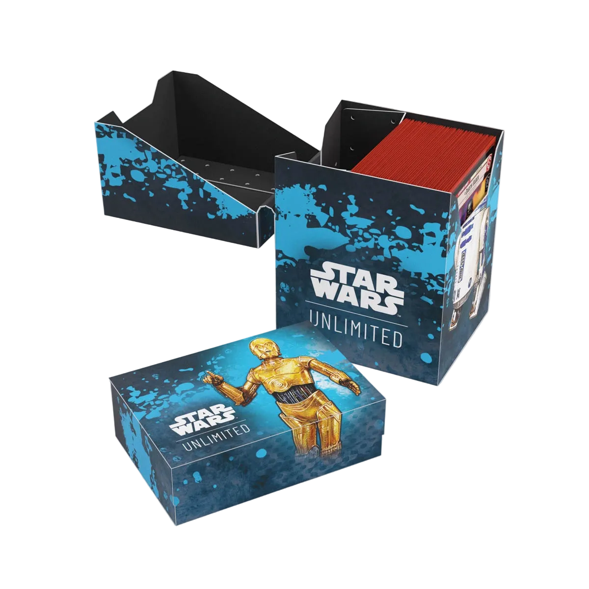 Gamegenic - Star Wars: Unlimited - Soft Crate - C-3PO &amp; R2-D2