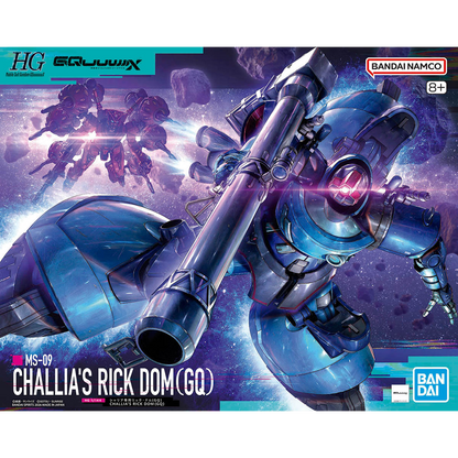 Bandai - Gunpla - HG 1/144 - Mobile Suit Gundam GQuuuuuuX - MS-09 Challia&