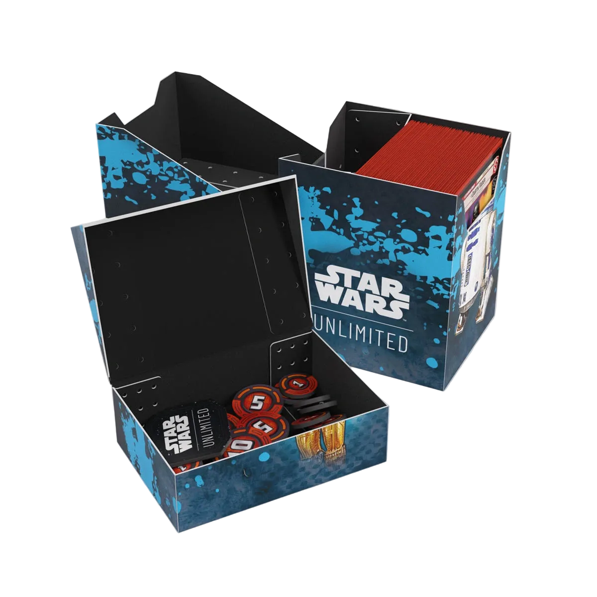 Gamegenic - Star Wars: Unlimited - Soft Crate - C-3PO &amp; R2-D2