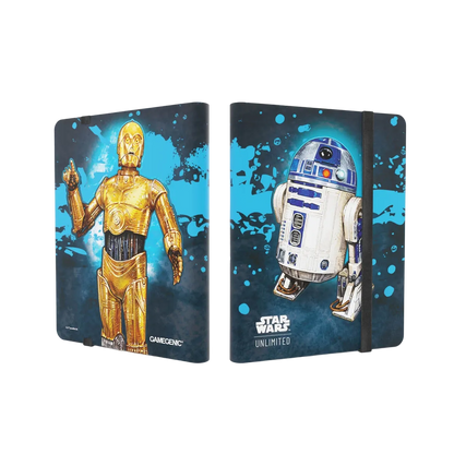 Gamegenic - Star Wars: Unlimited - 18-Pocket Album - C-3PO &amp; R2-D2