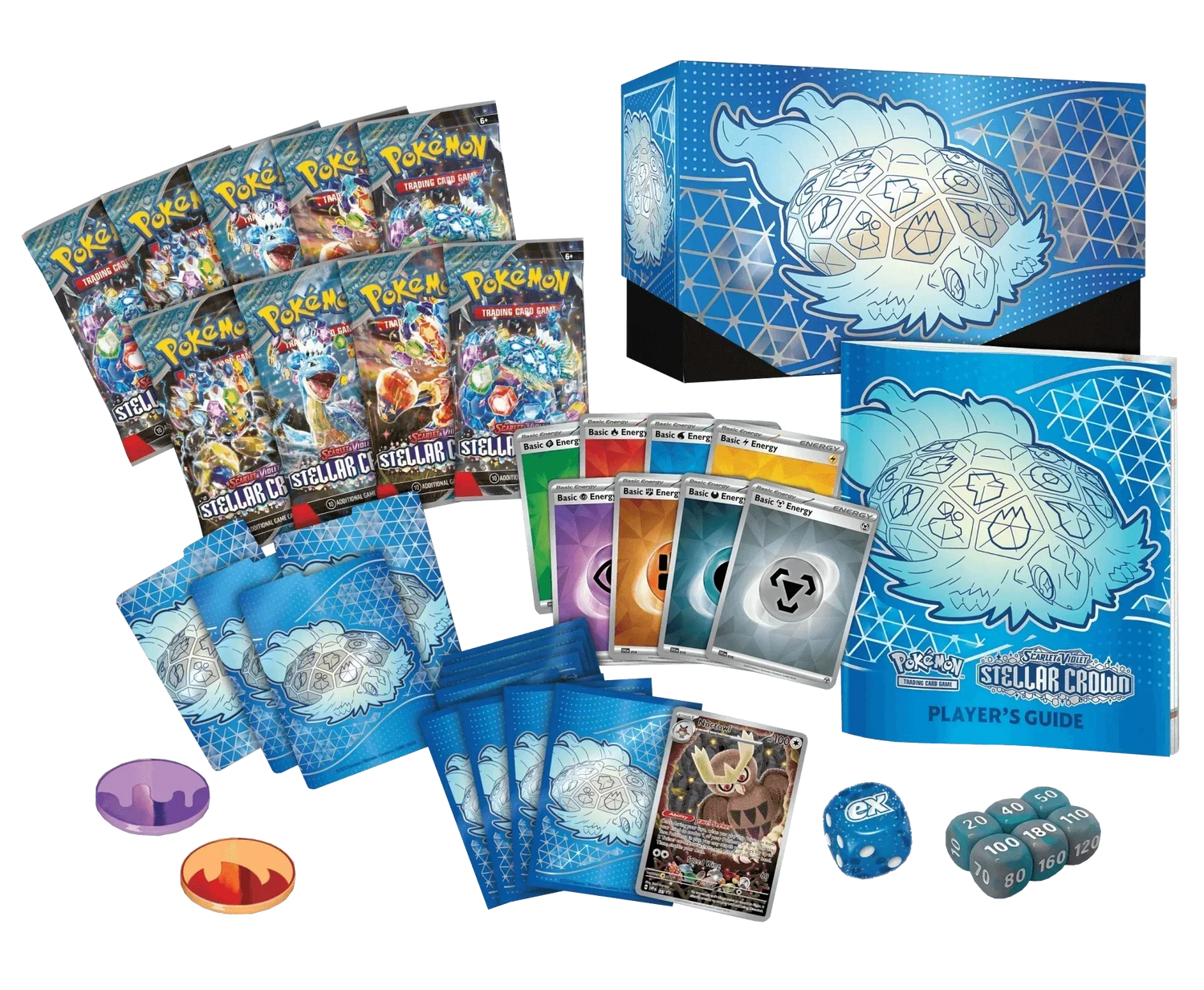 Pokemon TCG - Scarlet &amp; Violet - Stellar Crown - Elite Trainer Box