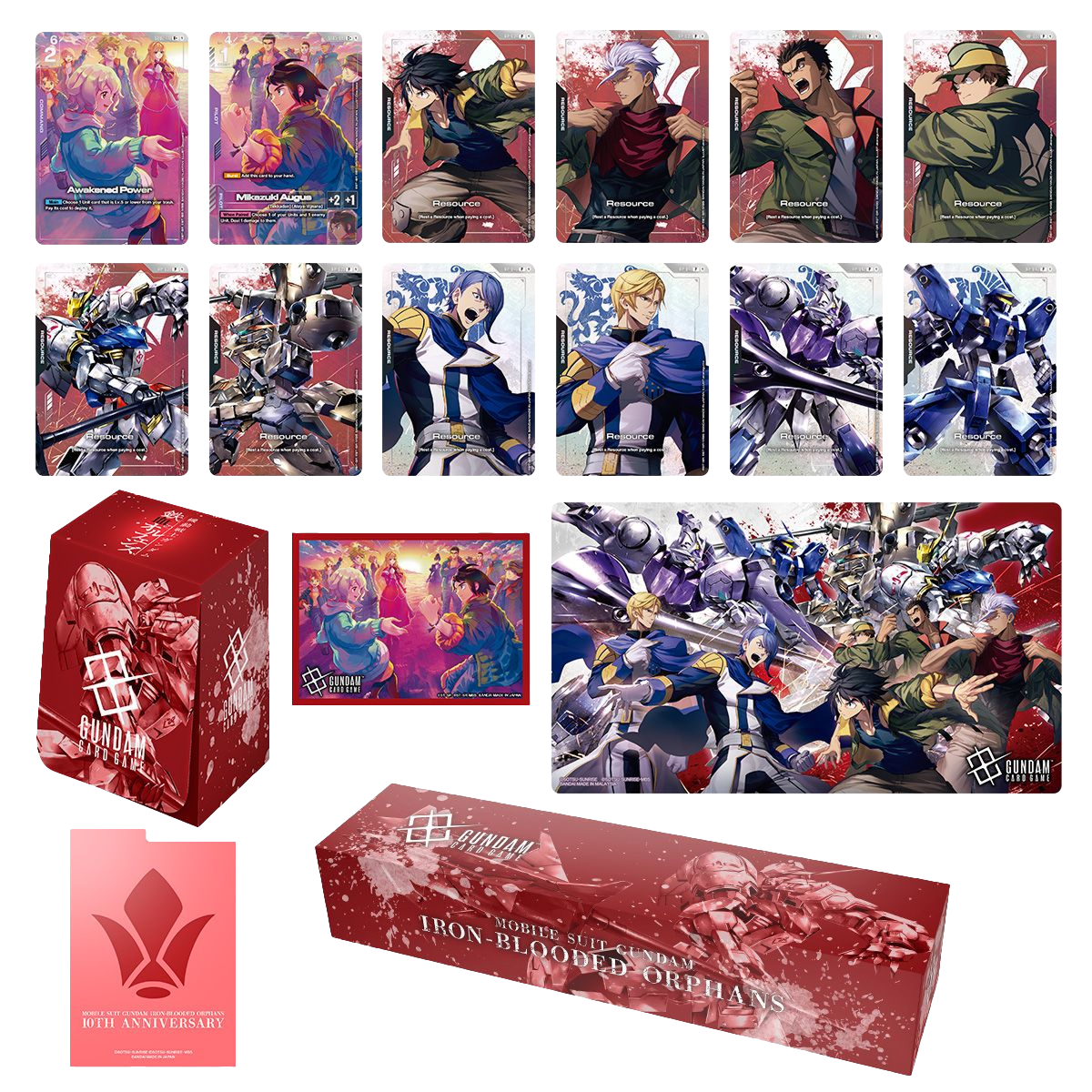 Gundam Card Game - Premium Goods Set - Mobile Suit Gundam IRON-BLOODED ORPHANS (PB02)