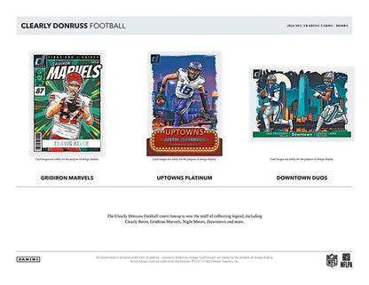 Panini - 2024 Clearly Donruss American Football (NFL) - Hobby Box