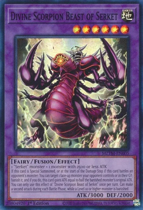 Divine Scorpion Beast of Serket (MZTM-EN005)